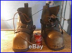 Navy Diver's Boots shoes pair Soviet USSR