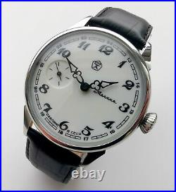 New Custom Made Molnija Ussr Made 3602 Converted Into Wrist Watch Vintage