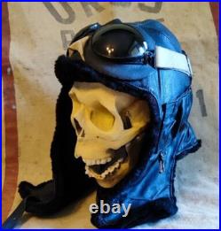 New Helmet Aviator Soviet Union Pilot USSR size 60 + new pilot glasses