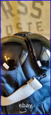 New Helmet Aviator Soviet Union Pilot USSR size 60 + new pilot glasses