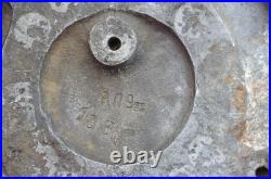 OLD Big USSR Cast Coat of Arms 16 Bands Steam LOCO PLAQUE Vintage Railroad Crest