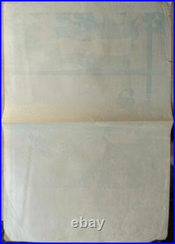 OSOAVIAKhIM USSR. Propaganda poster. Long live the Navy of the Soviet Union 1941