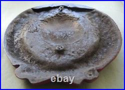 Old Big USSR Coat of Arms Steam LOCO Iron Cast PLAQUE Soviet Vintage Crest