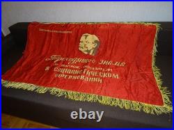 Old banner of the USSR (Soviet) Coat of Arms Communist FLAG Soviet Union