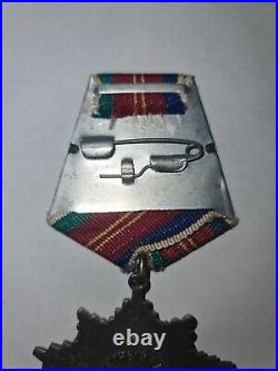 Order of Friendship of Peoples Soviet USSR Medal