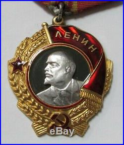 Original Gold & Platinum Soviet Union / Russia Order Of Lenin Medal #248499