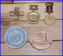 Original Set Chernobyl Certificate + Medals + Order USSR Soviet Ukraine Nuclear