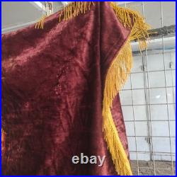 Original Soviet union Velvet flag banner Lenin USSR communist Emblem