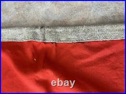 Original USSR navy flag wool from a ship or military submarine Soviet Union