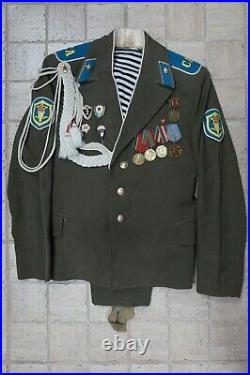 Original Uniform PARATROOPER VDV AIRBORNE TROOPS Soviet Union Russian Army USSR