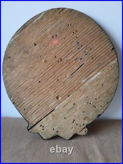 Original Vintage Soviet USSR Coat of Arms Wall Plaque Bas Relief Metal Cast Iron