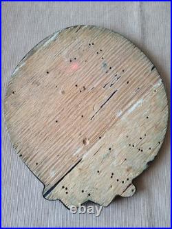 Original Vintage Soviet USSR Coat of Arms Wall Plaque Bas Relief Metal Cast Iron