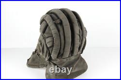 Original Vintage Soviet Union USSR tanker tankman Tank Cap HELMET (Winter)