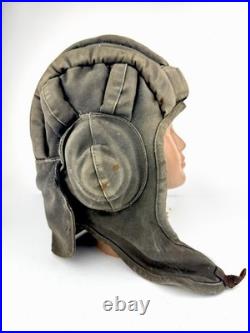 Original Vintage Soviet Union USSR tanker tankman Tank Cap Helmet WINTER