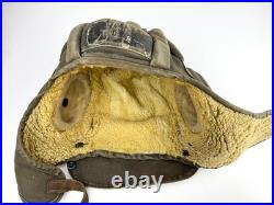 Original Vintage Soviet Union USSR tanker tankman Tank Cap Helmet WINTER