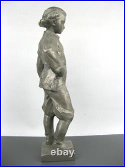 Original YOUNG LENIN rare Statue Figurine USSR 70s Soviet Union Russian