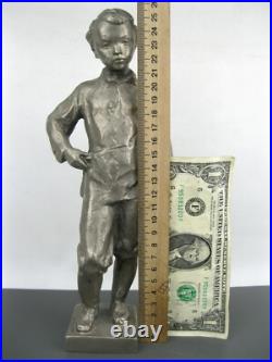 Original YOUNG LENIN rare Statue Figurine USSR 70s Soviet Union Russian