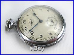 Pocket watch Zlatoust Factory ZChZ 15 jew USSR Soviet Union Russian