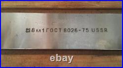 Precision Machinist Straight Edge 400mm Class 1 Made in USSR Top Grade