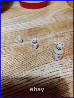 RARE! 12 Piece Matryoshka Russian Nesting Dolls, Made in USSR, Soviet Union