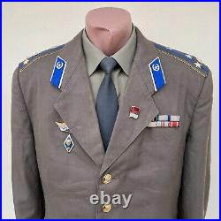 RARE 1970-80s, Soviet KGB USSR Officer's Uniform Jacket and Shirt Set