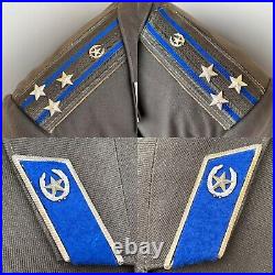 RARE 1970-80s, Soviet KGB USSR Officer's Uniform Jacket and Shirt Set