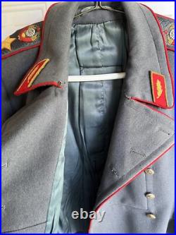 RARE USSR Russian Soviet Marshal of The Soviet Union Generals Overcoat Jacket