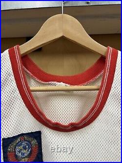 RARE VTG Soviet Union 1990 Goodwill Games Basketball Jersey Game Worn CCCP