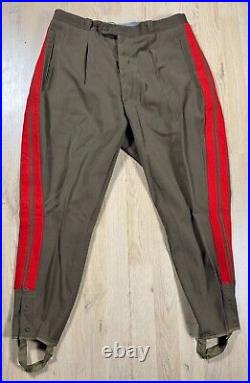 RARE Vintage Soviet Union Red Army GENERAL Uniform Jacket Tunic Breeches SET