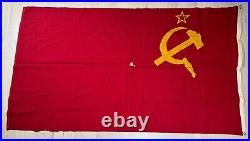 RARE WW2 era Soviet Union Belarus SSR Soviet Republic Flag Banner Defiance Made