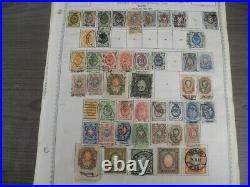 RUSSIA, 100s of Stamps hinged on Minkus pages