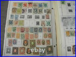 RUSSIA, 100s of Stamps hinged on Minkus pages