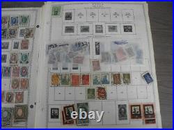 RUSSIA, 100s of Stamps hinged on Minkus pages