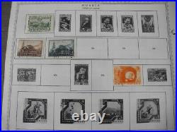 RUSSIA, 100s of Stamps hinged on Minkus pages