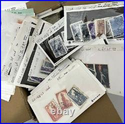 RUSSIA. BOX of USED stamps. 1900-1960. CV $5500. (BI#BDR)
