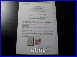 RUSSIA SOVIET UNION Mi. #28x scarce used stamp (one of a kind) with cert