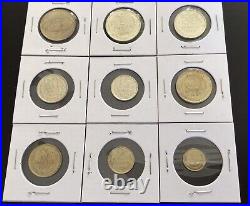 RUSSIA SOVIET UNION USSR 1967 SET, 8 Coins Without 10 K Plus Medal