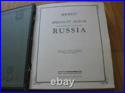 RUSSIA SOVIET UNION valuable stamp collection in green Scott album! 184 pics