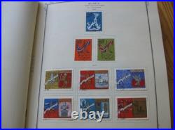 RUSSIA SOVIET UNION valuable stamp collection in green Scott album! 184 pics