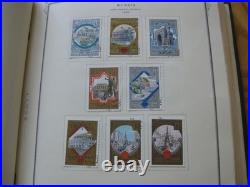 RUSSIA SOVIET UNION valuable stamp collection in green Scott album! 184 pics