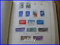 RUSSIA SOVIET UNION valuable stamp collection in green Scott album! 184 pics