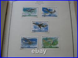 RUSSIA SOVIET UNION valuable stamp collection in green Scott album! 184 pics