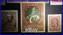 Rare Antique Vtg Old Russian Empire Ussr Cccp Soviet Republic Union 44 Stamps