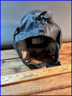 Rare Fighter Pilot Cap Soviet Union USSR Military Airforce Radio Ukraine Old