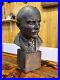 Rare-Soviet-communist-Lenin-Propaganda-statue-sculpture-bust-signed-author-1961-01-moer