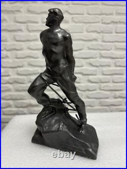 Rare USSR figurine of Hero of the Soviet Union, poet and journalist Musa Jalil