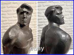 Rare USSR figurine of Hero of the Soviet Union, poet and journalist Musa Jalil