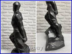 Rare USSR figurine of Hero of the Soviet Union, poet and journalist Musa Jalil
