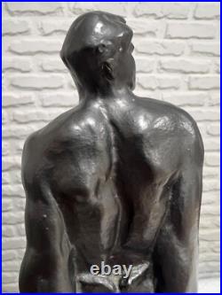 Rare USSR figurine of Hero of the Soviet Union, poet and journalist Musa Jalil