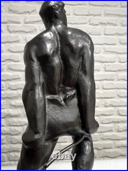 Rare USSR figurine of Hero of the Soviet Union, poet and journalist Musa Jalil